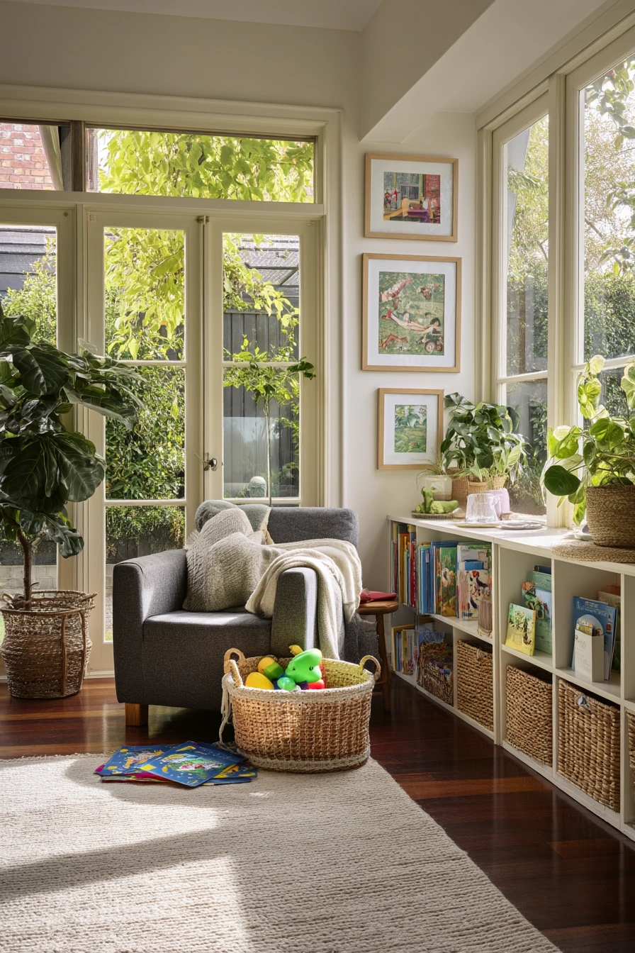Family Garden Room Play-and-Read Zone