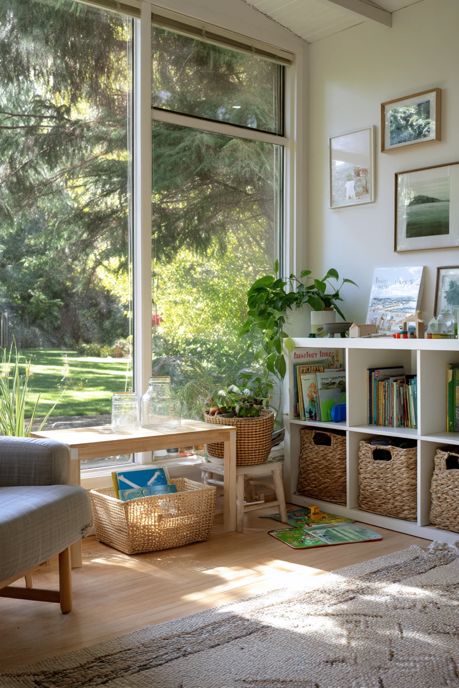 Family Garden Room Play-and-Read Zone