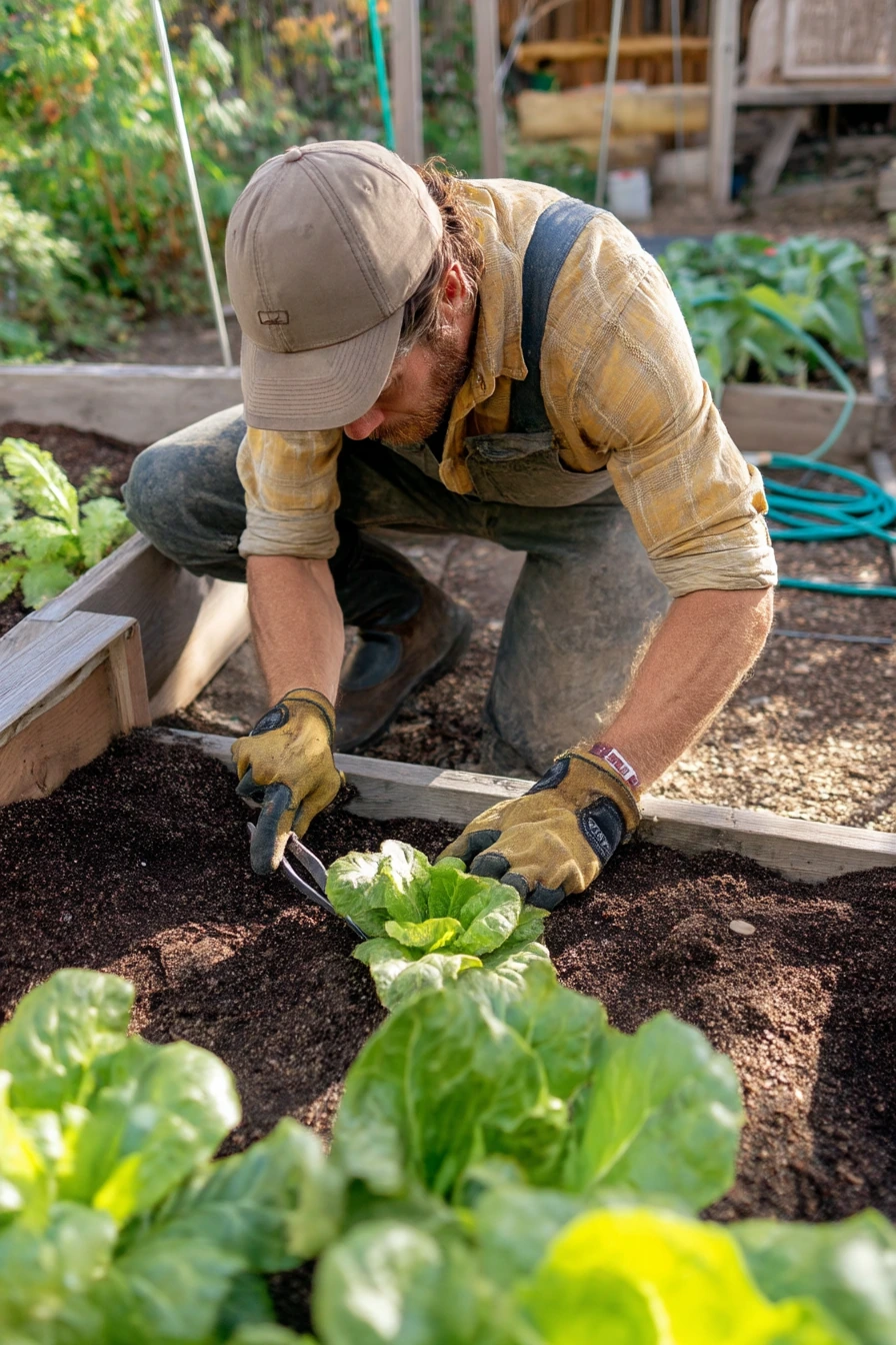 DIY Shade Cloth for a Vegetable Garden