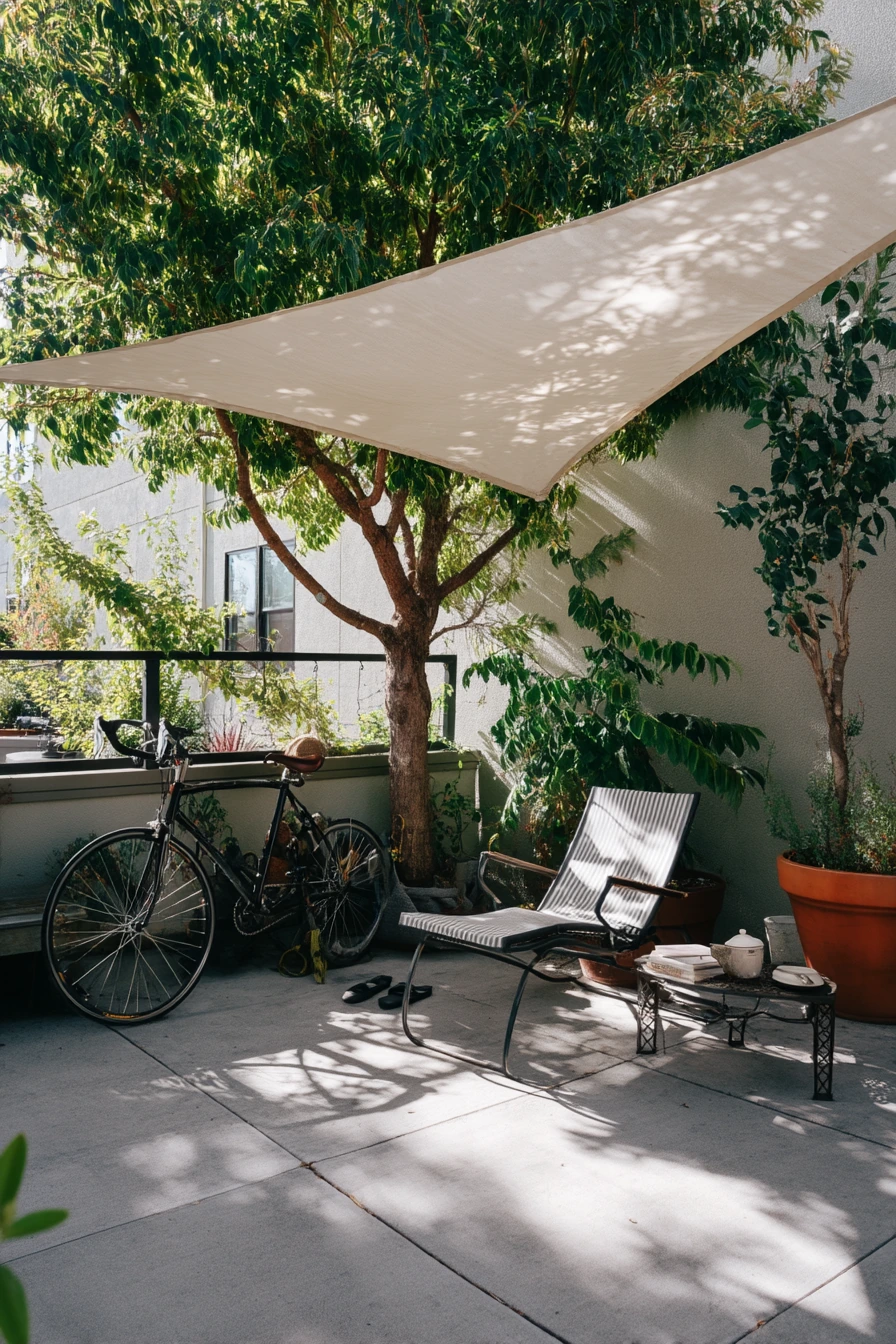 Renter-Friendly Tree Canopy Lounge