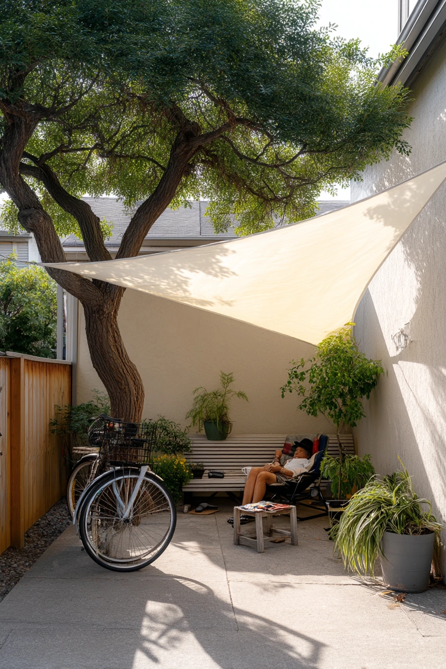 Renter-Friendly Tree Canopy Lounge