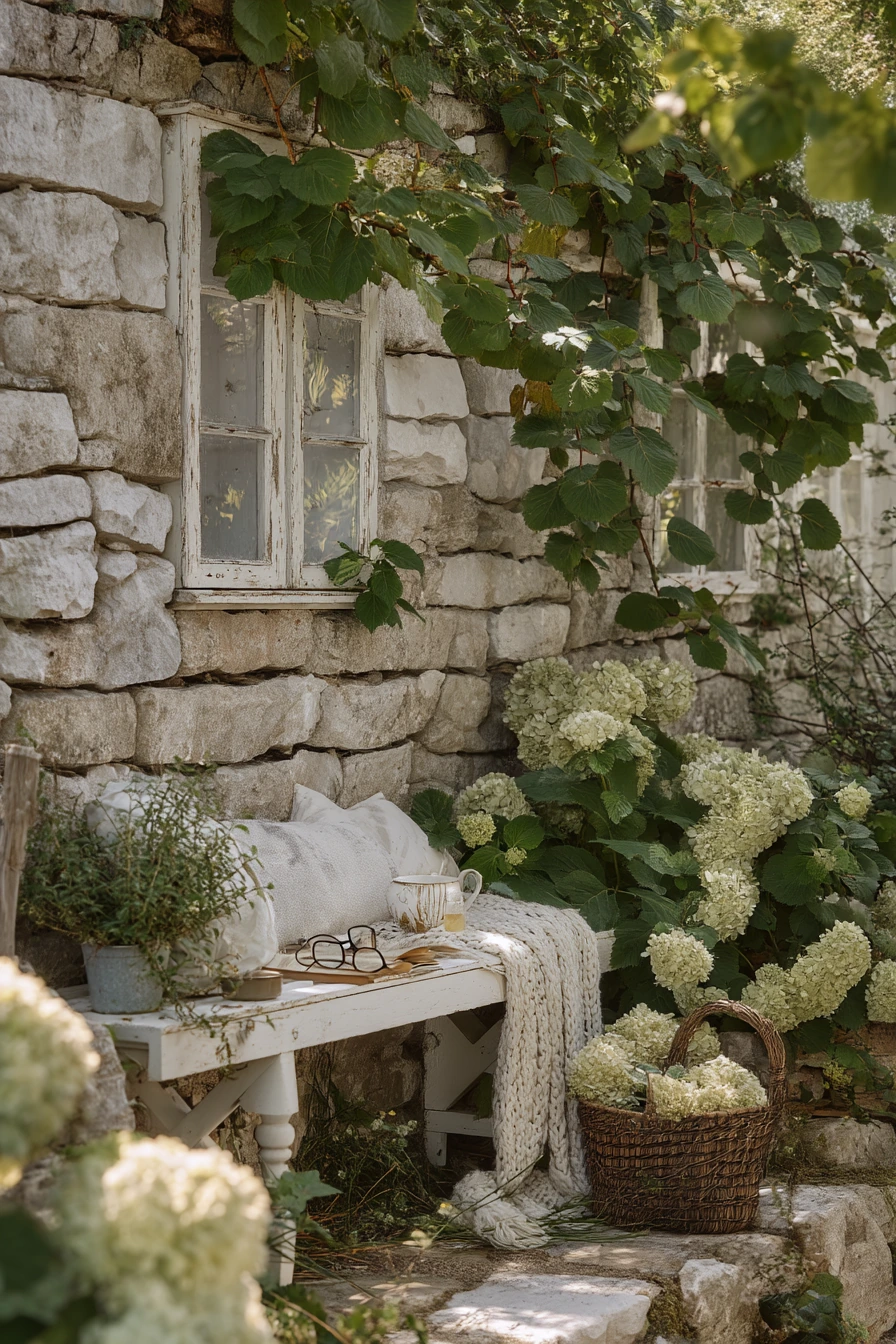 9. Cottage Garden Wall Corner