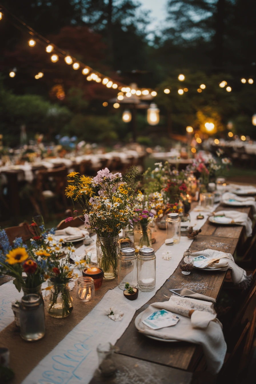 Budget-Friendly Backyard Reception