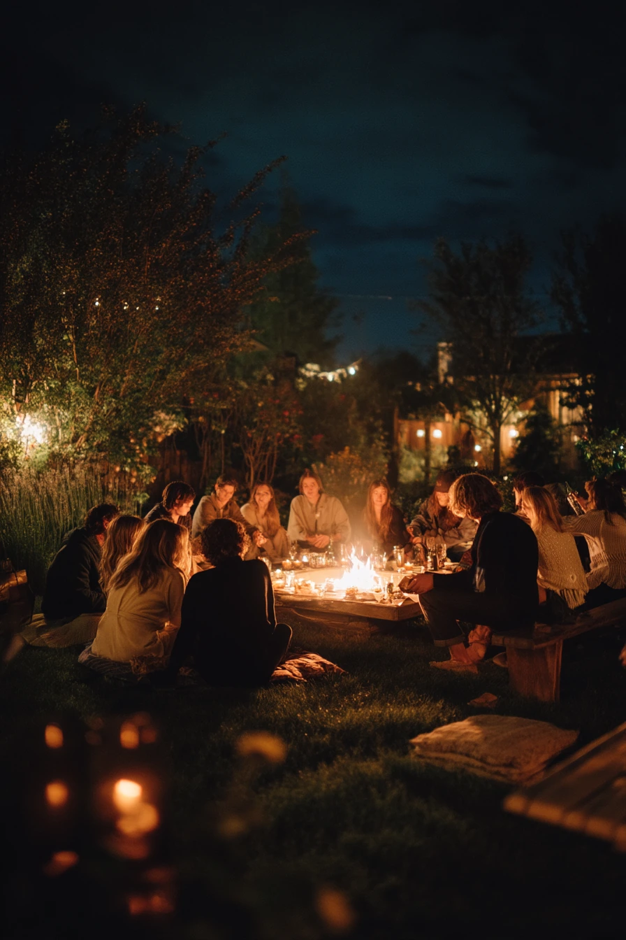 Moonlit Garden Toasts