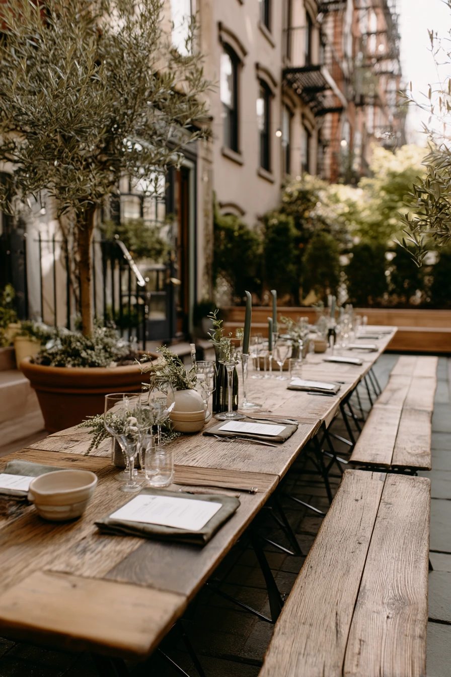 Small Patio Micro-Wedding