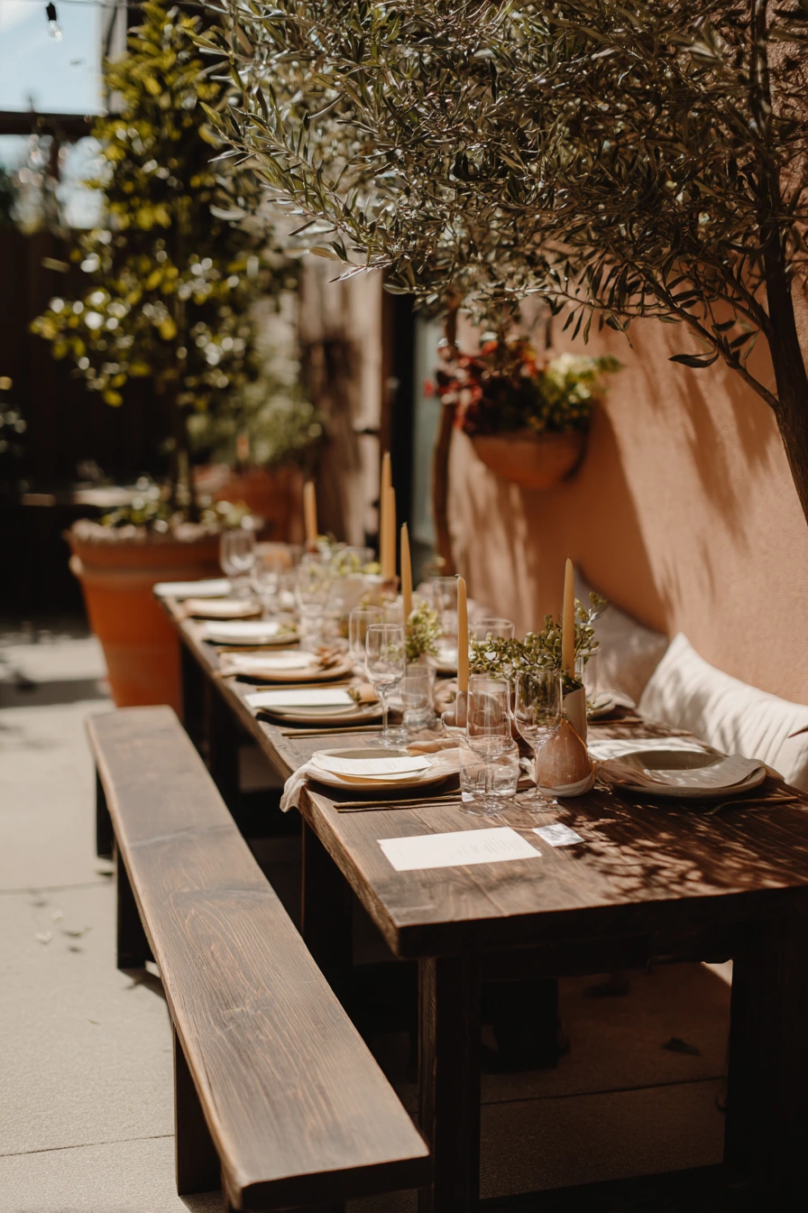 Small Patio Micro-Wedding