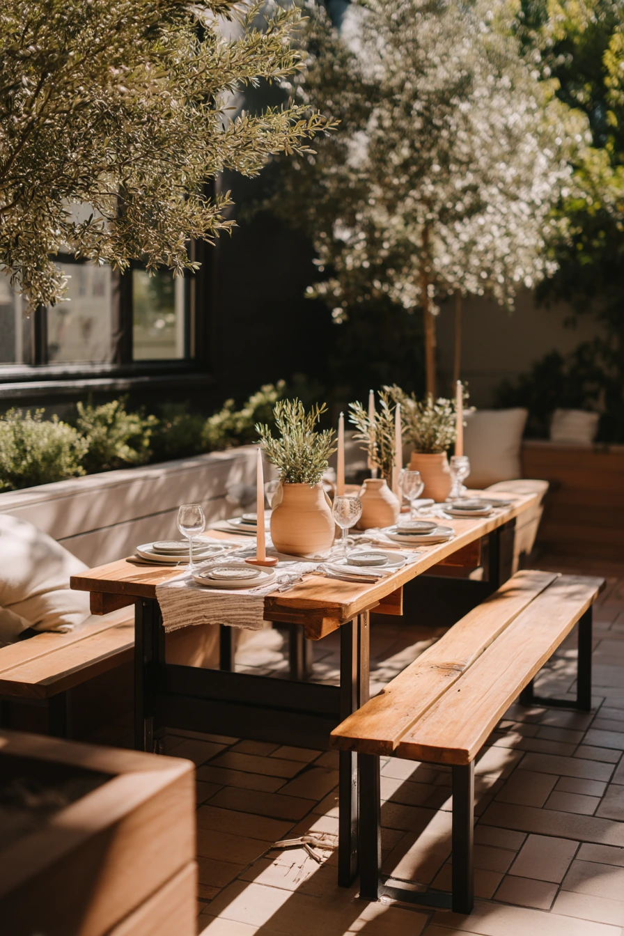 Small Patio Micro-Wedding