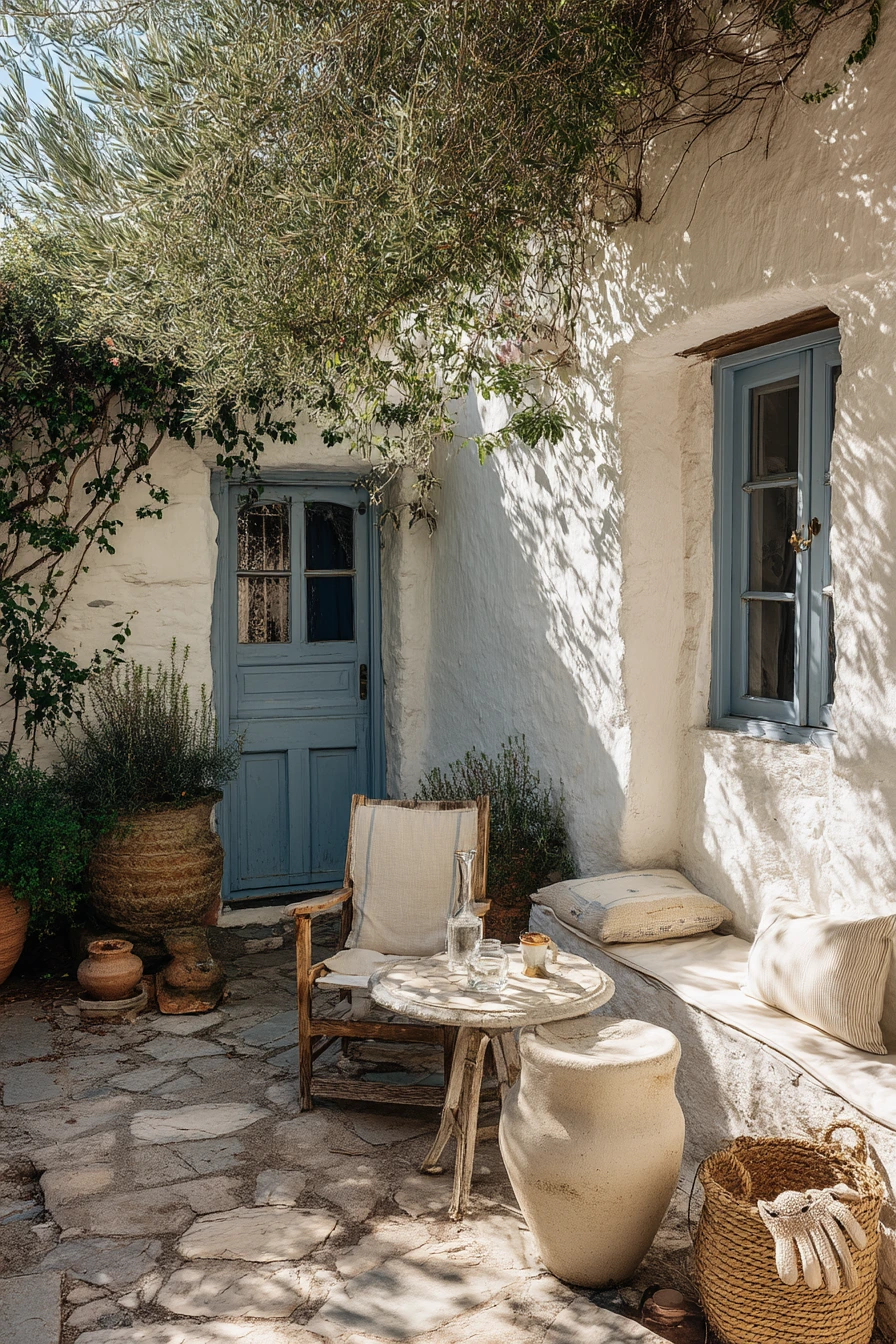 greek garden ideas
