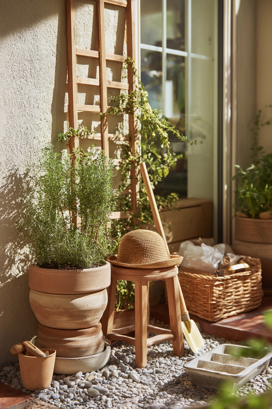 Renter-Friendly Herb Corner
