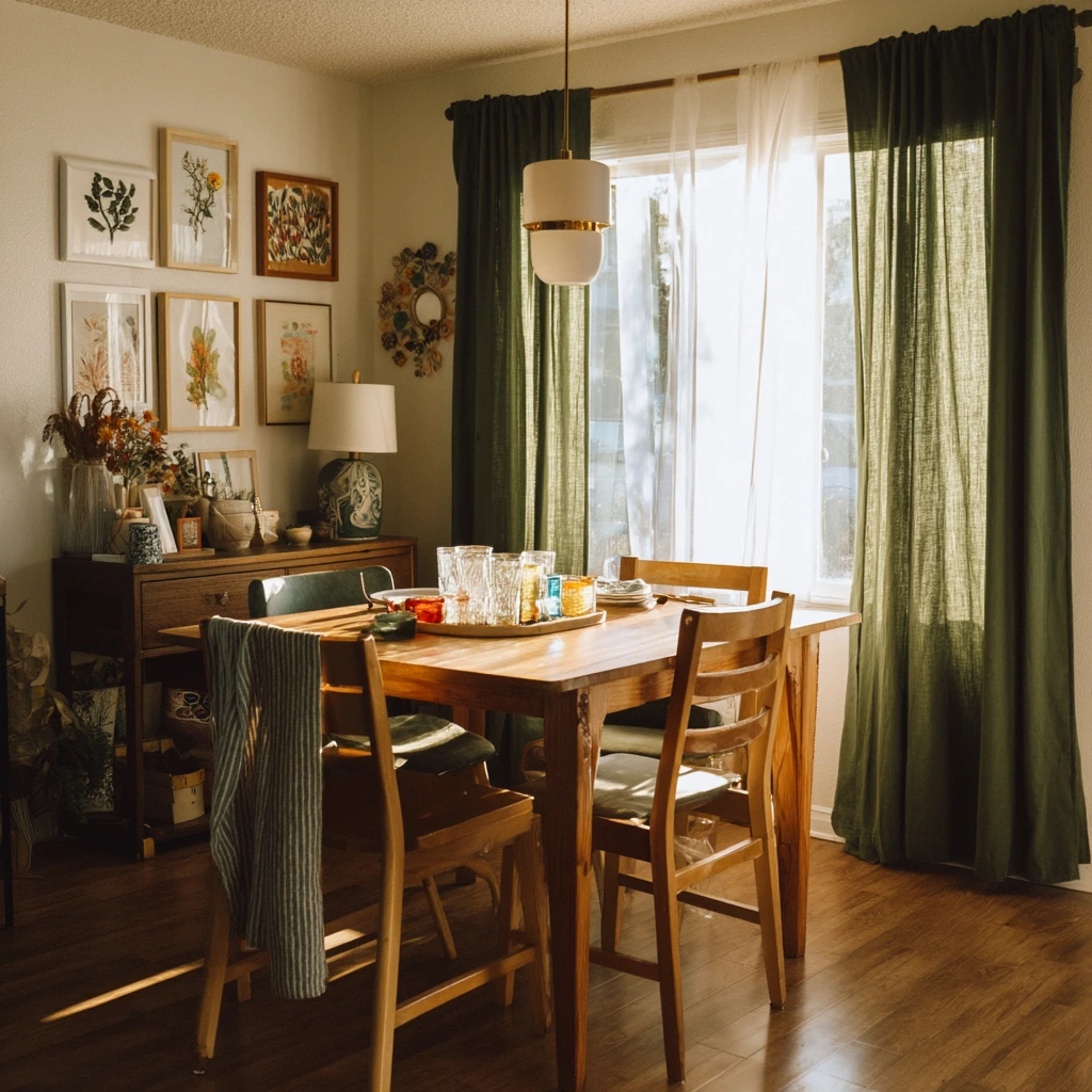 Renter-Friendly Green Accents