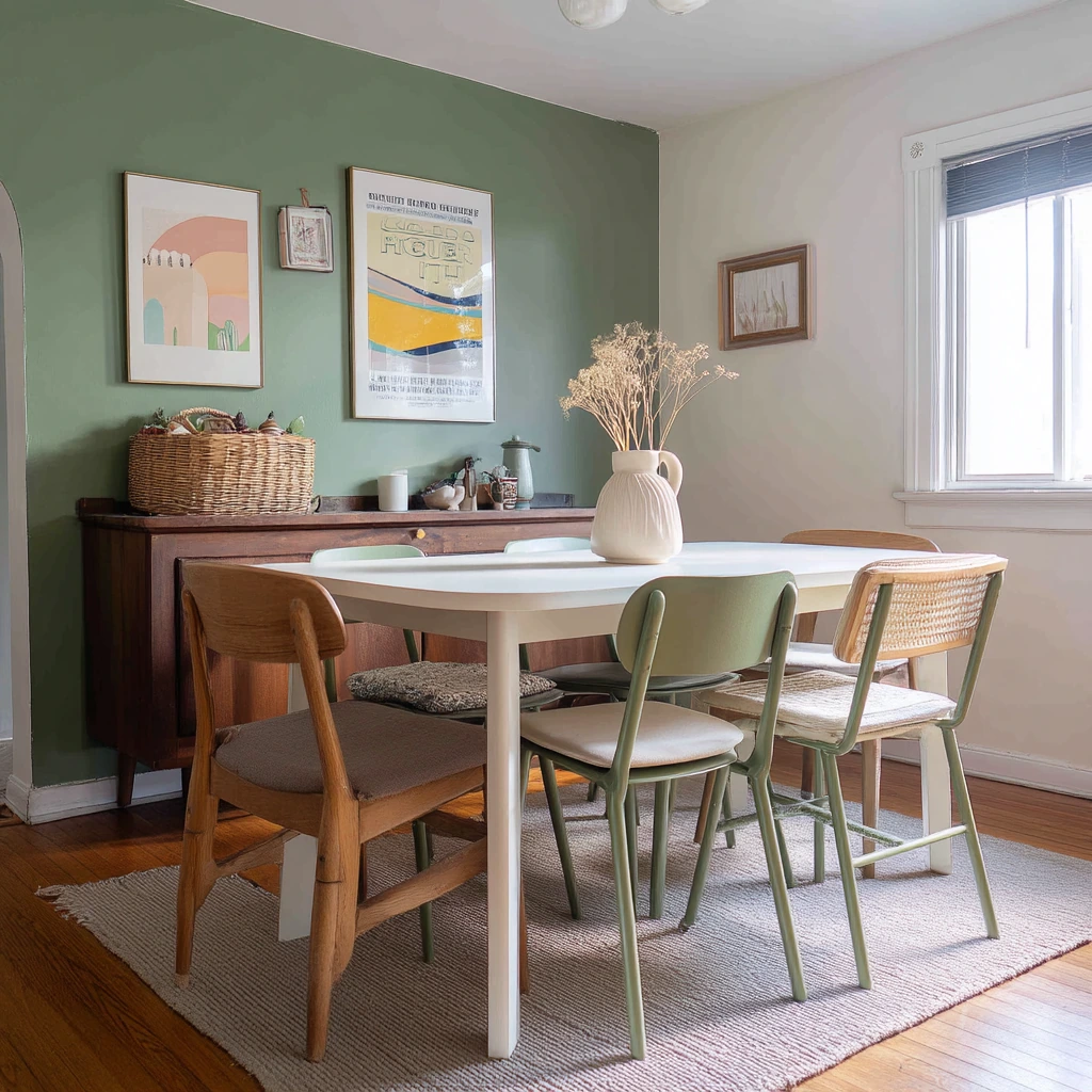 Budget Green Dining Refresh