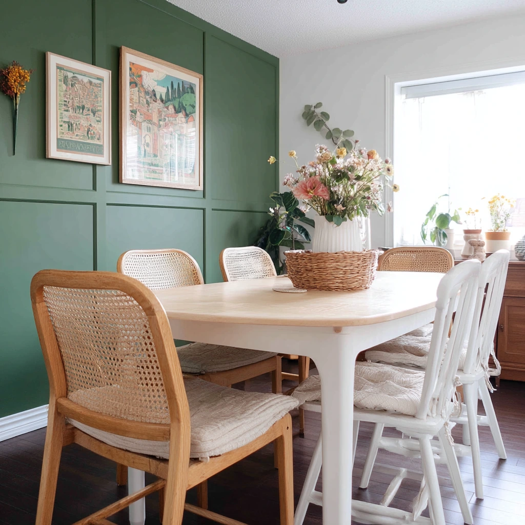 Budget Green Dining Refresh