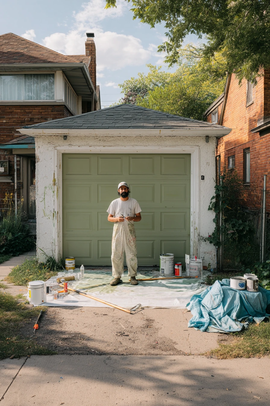 3. Budget-Friendly DIY Garage Refresh