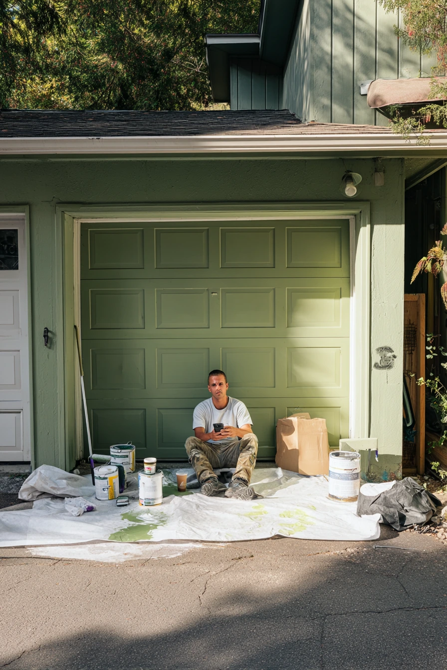 3. Budget-Friendly DIY Garage Refresh