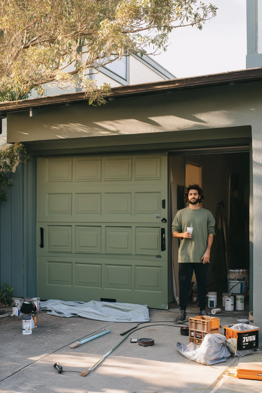 3. Budget-Friendly DIY Garage Refresh