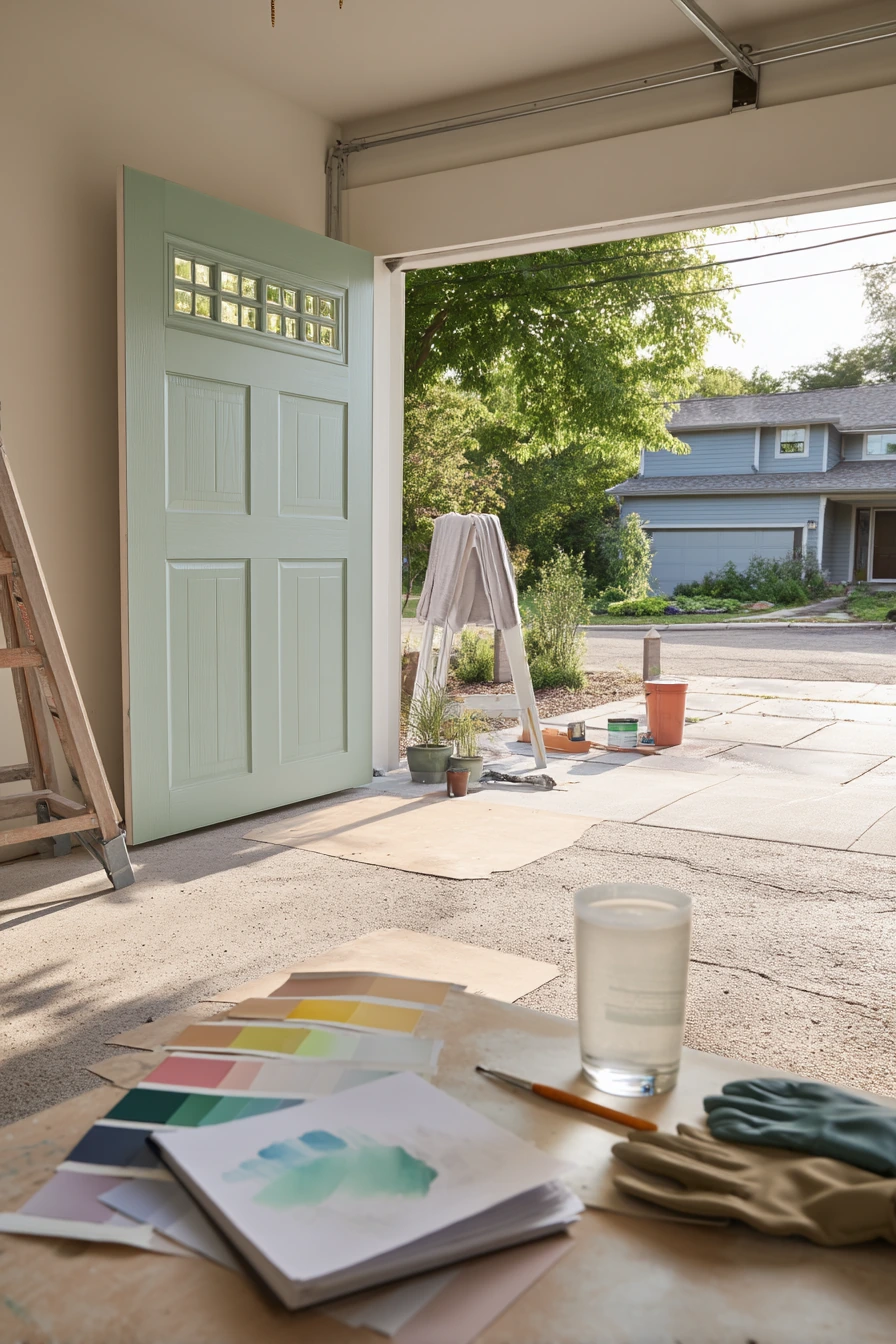 10. Product-Led Garage Door Color Inspiration