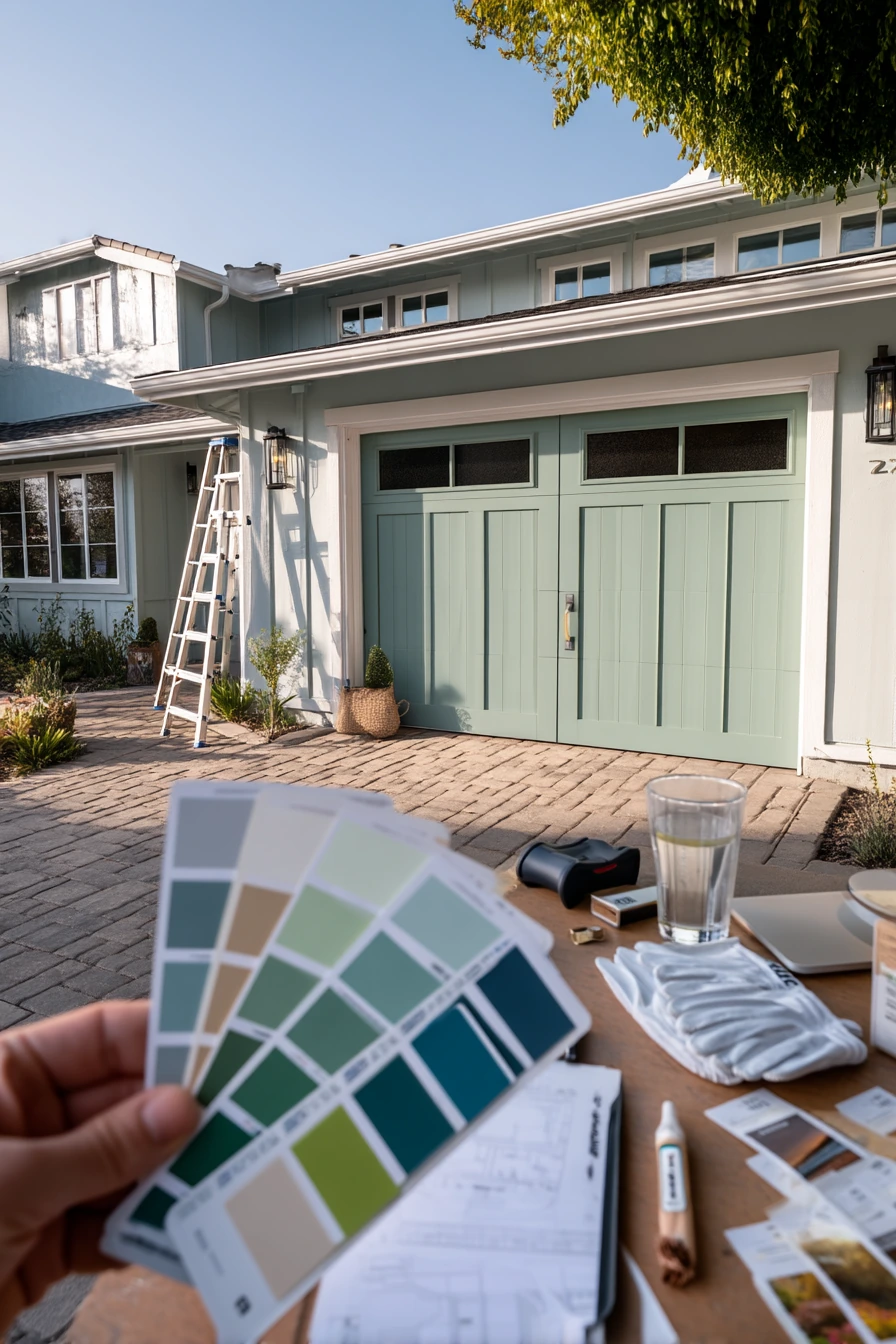 10. Product-Led Garage Door Color Inspiration