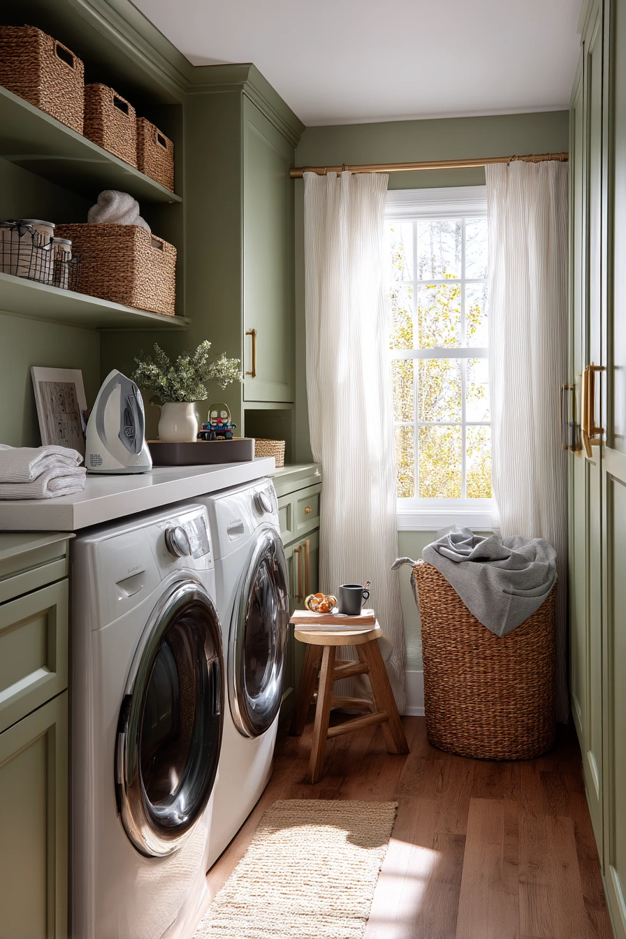 Weekend Reset Laundry Scene