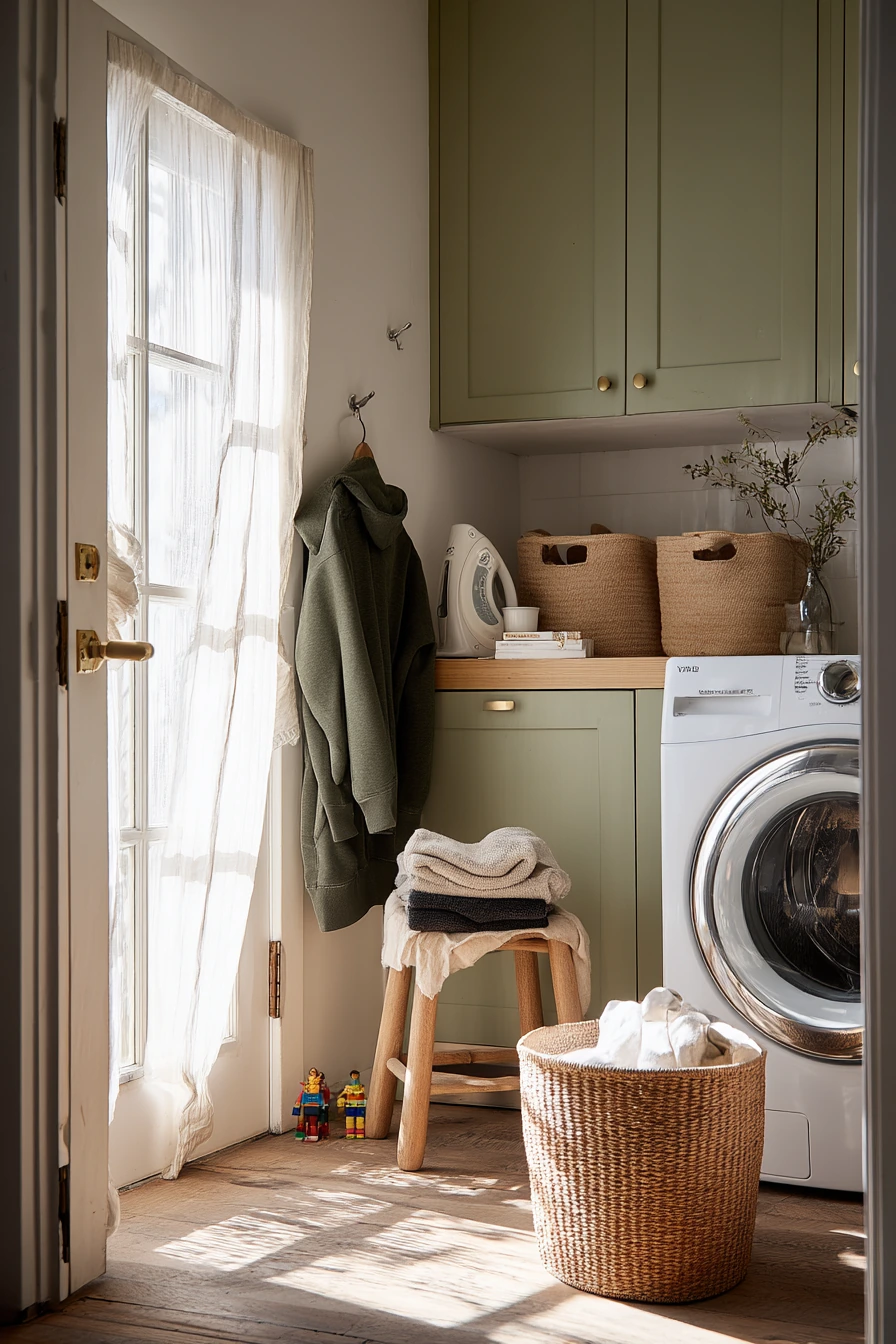 Weekend Reset Laundry Scene