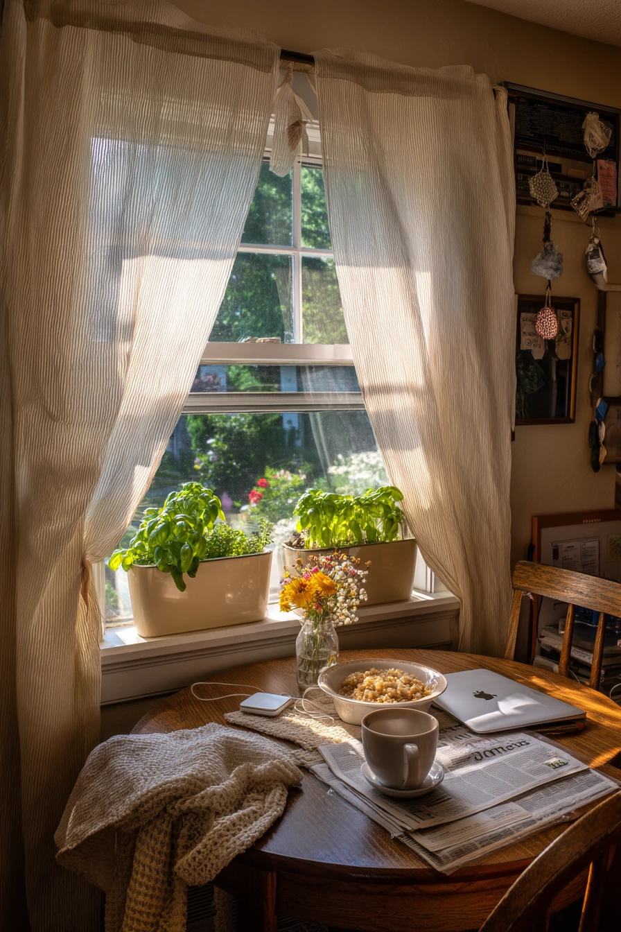 Herb Garden for a Breakfast Nook