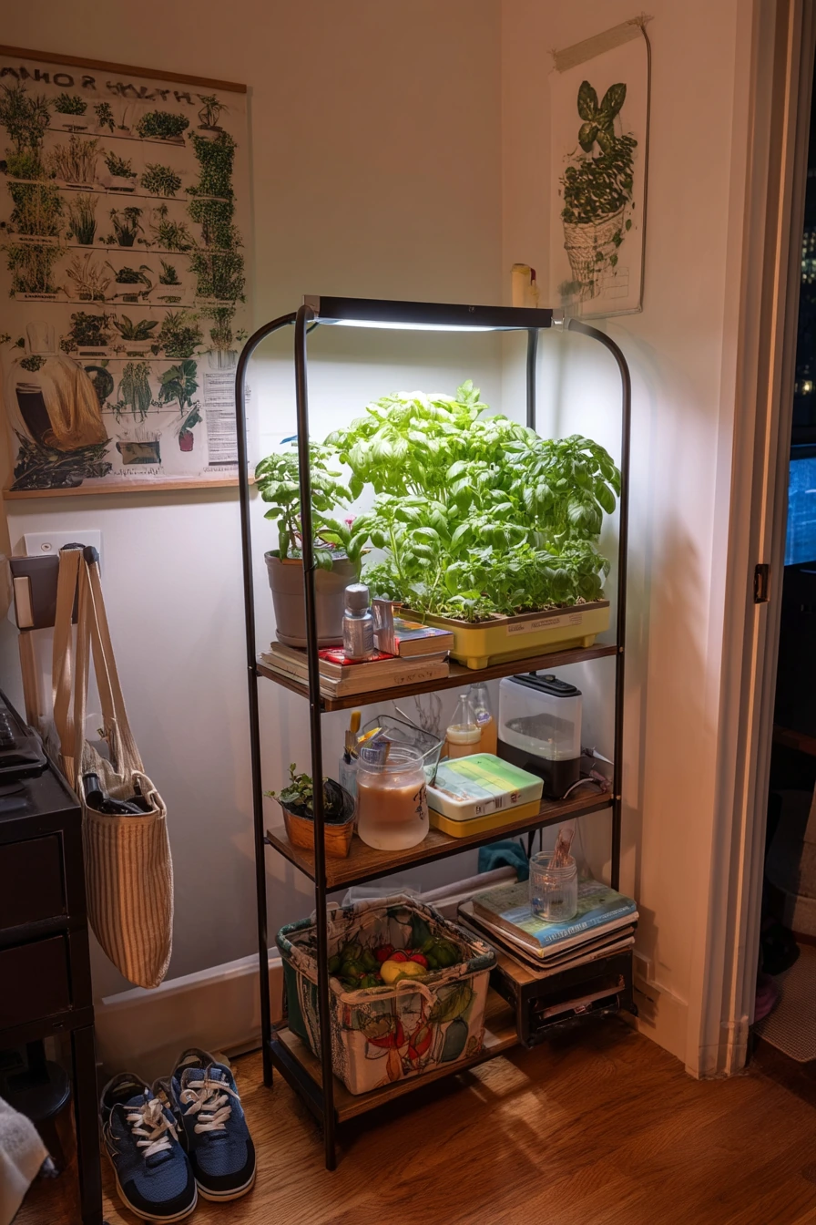 Indoor Grow Light Herb Corner