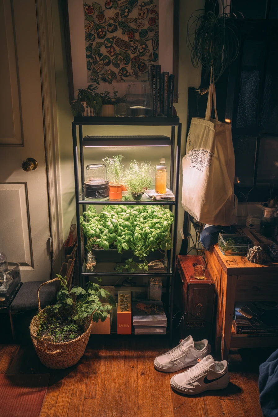 Indoor Grow Light Herb Corner