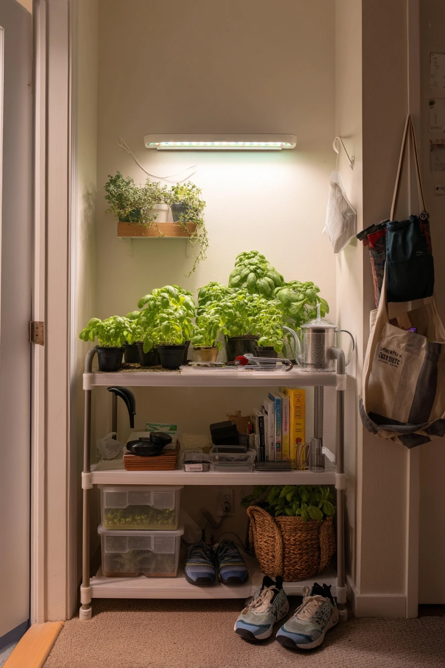 Indoor Grow Light Herb Corner