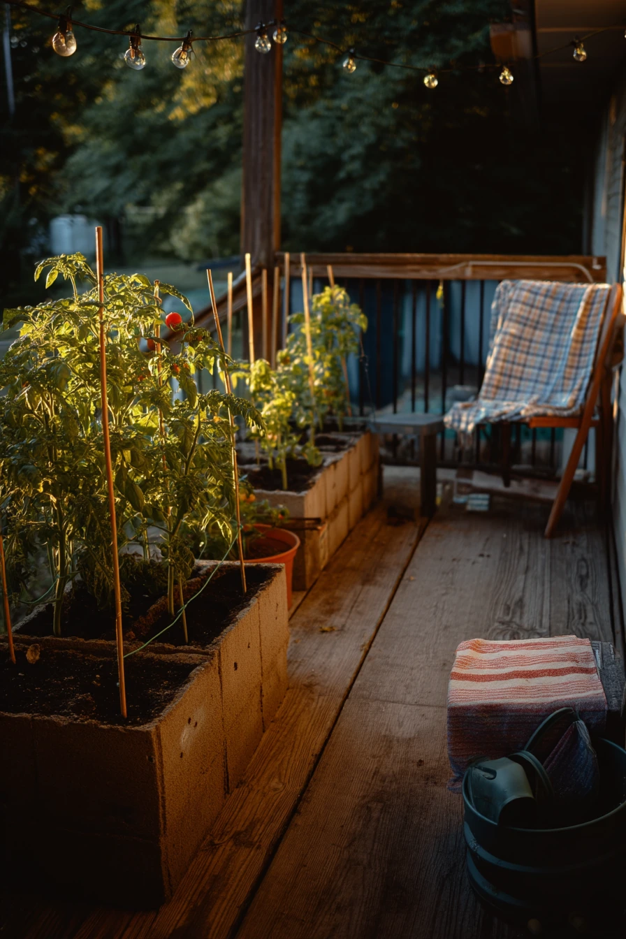 Rental-Friendly Deck Garden Setup