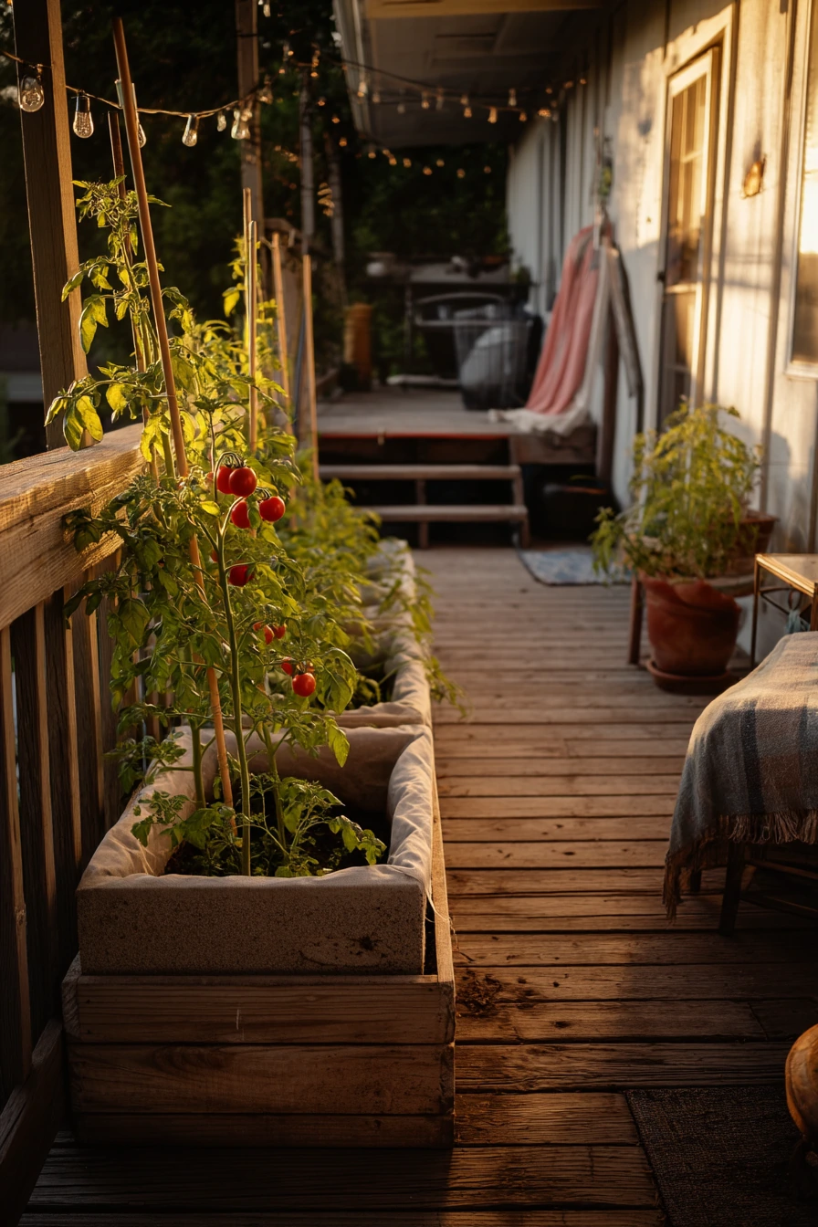Rental-Friendly Deck Garden Setup