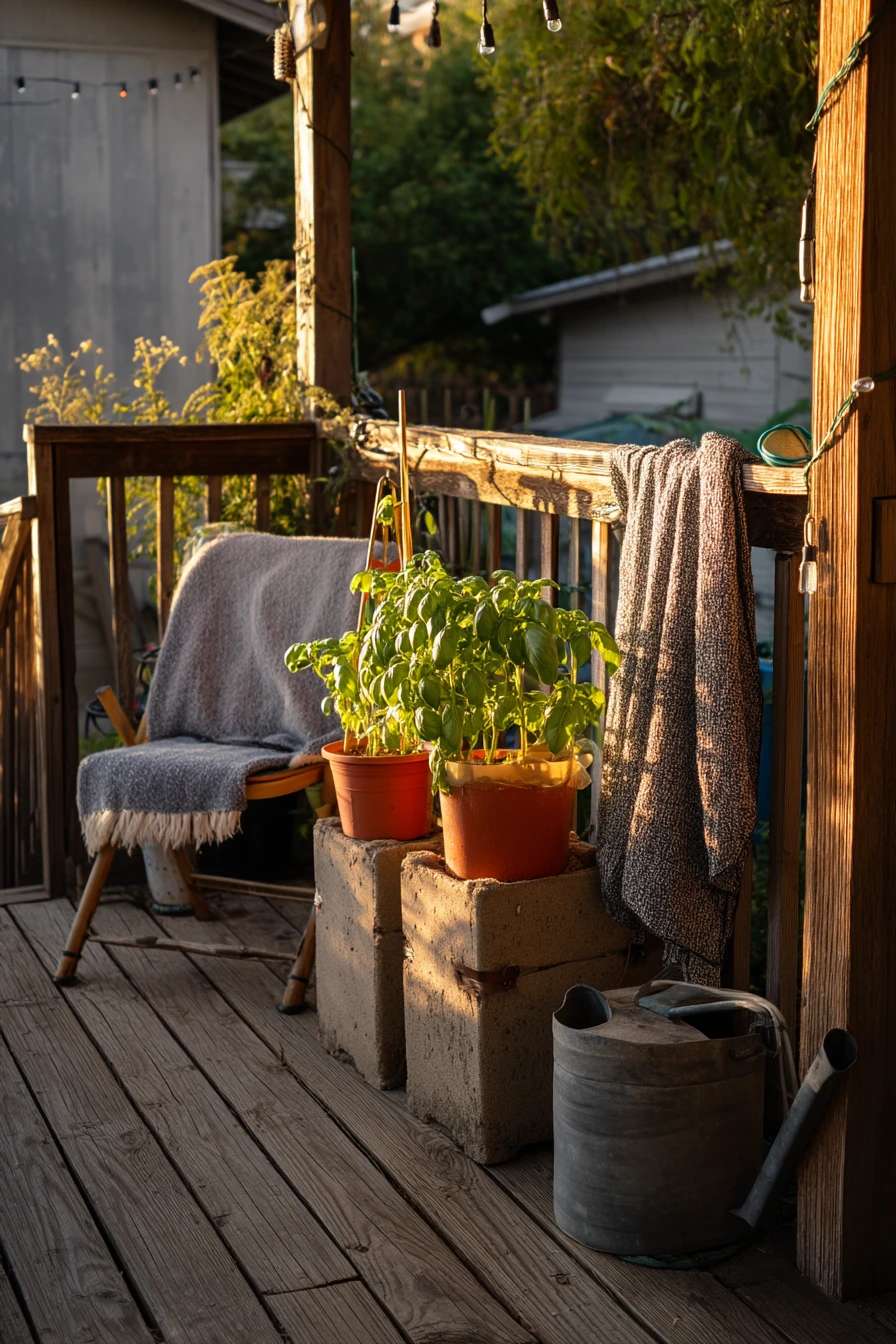 Rental-Friendly Deck Garden Setup