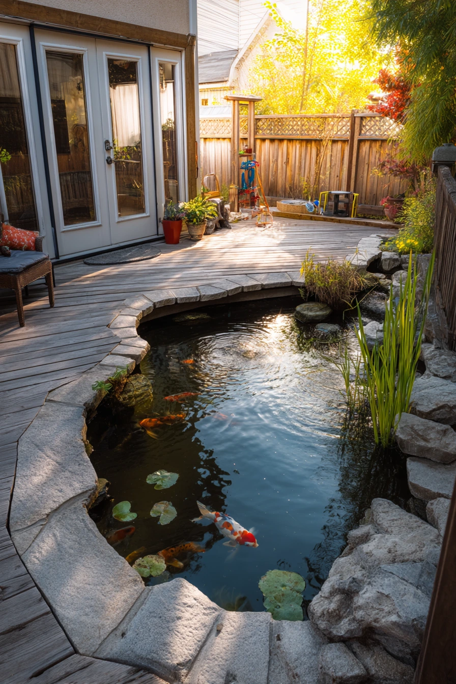 koi pond ideas