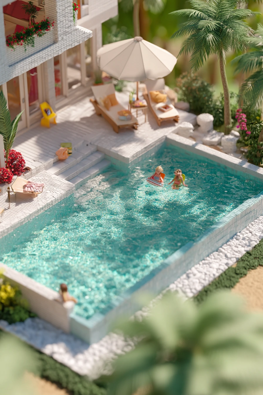 Family-Friendly Lagoon Pool with Shallow Play Shelf