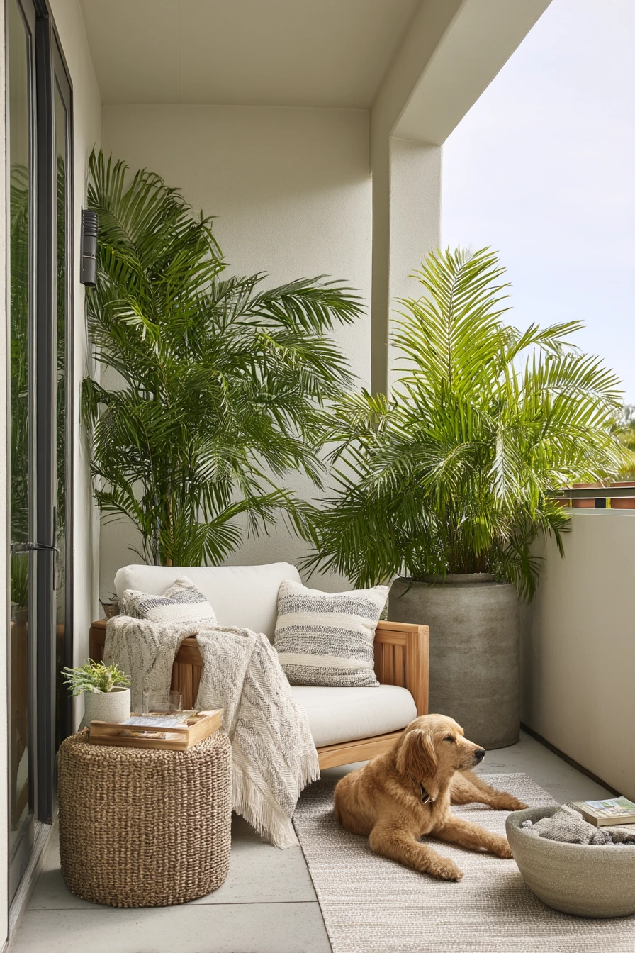 Pet-Friendly Lanai With Easy-Clean Comfort