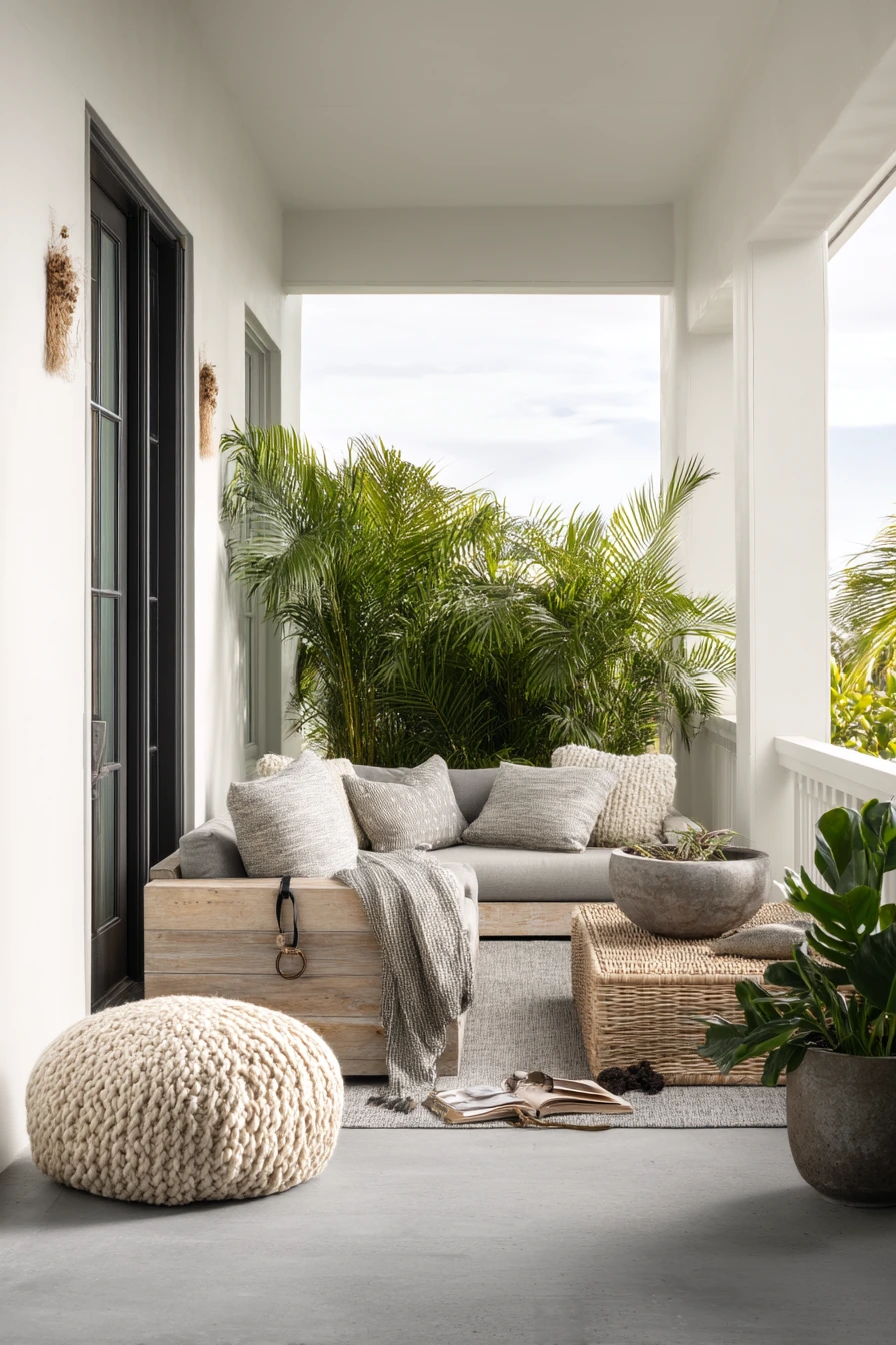 Pet-Friendly Lanai With Easy-Clean Comfort