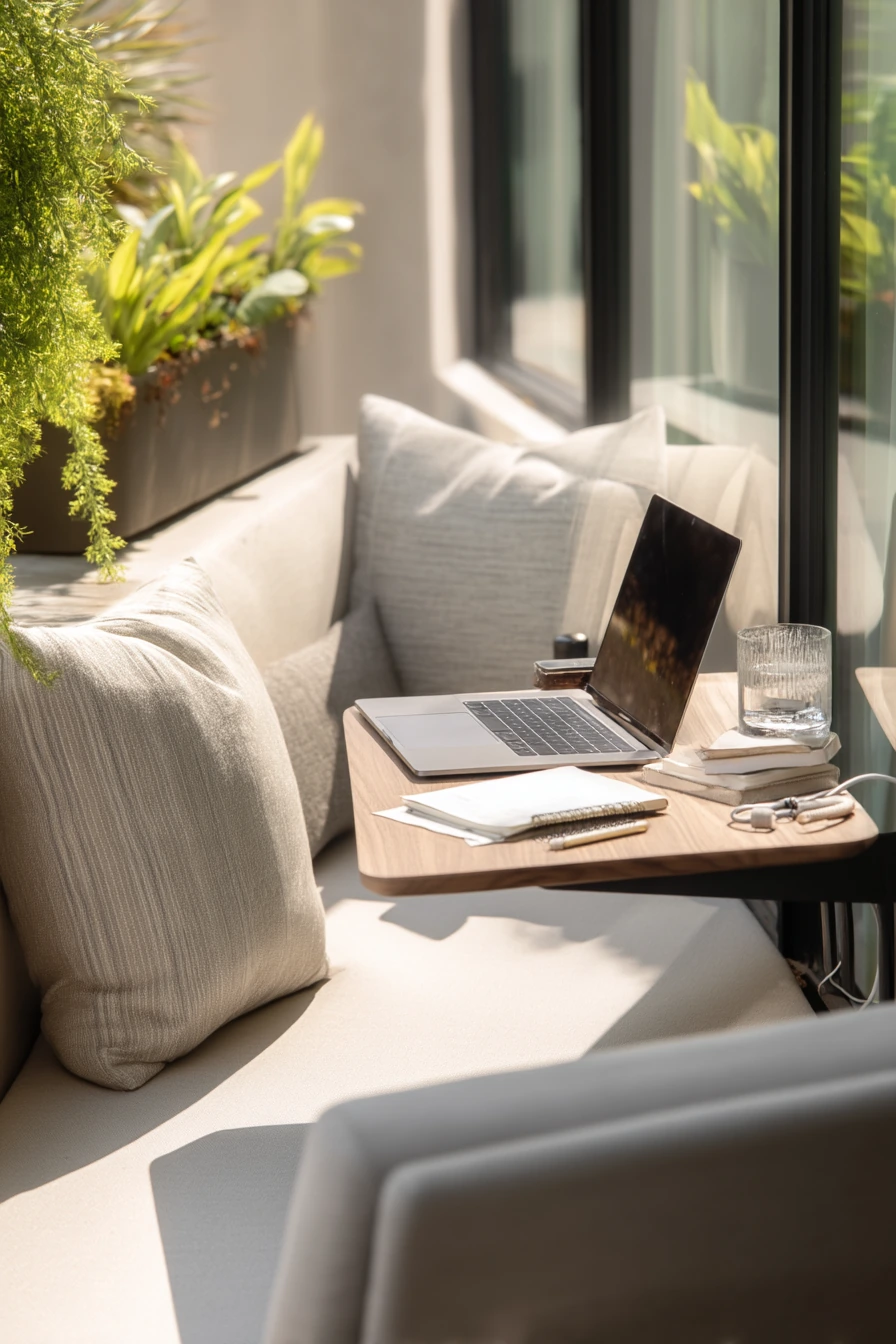 Modern Lanai for Work-From-Home Breaks