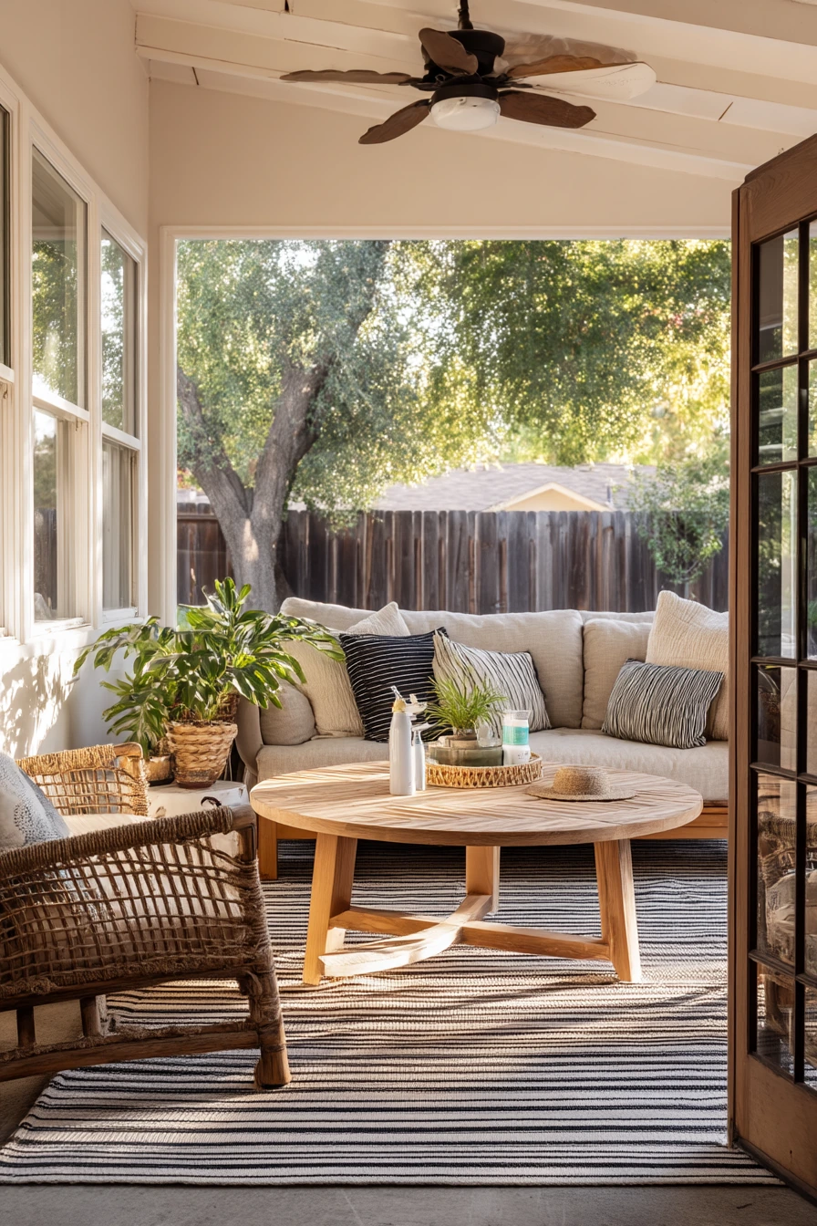 Family-Friendly Lanai With Durable Comfort
