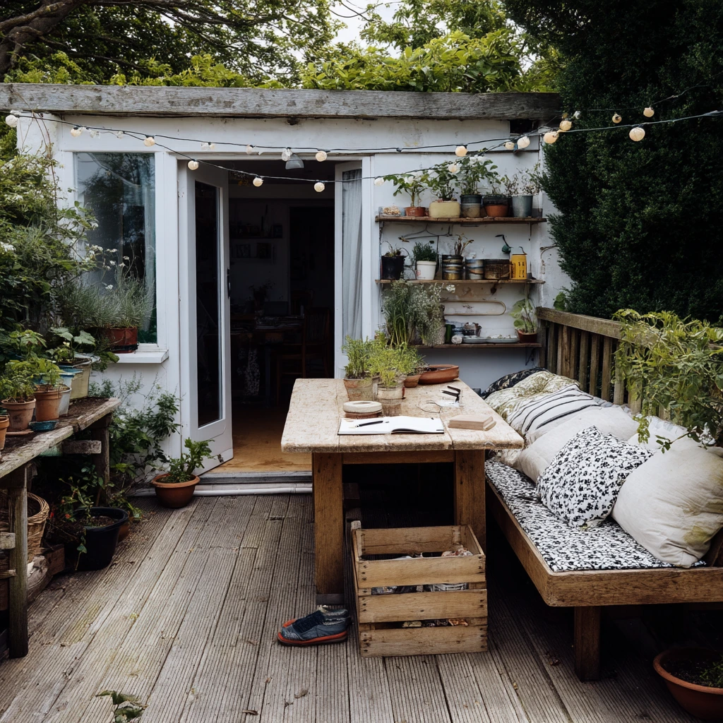 Small-Host Backyard Deck Extension