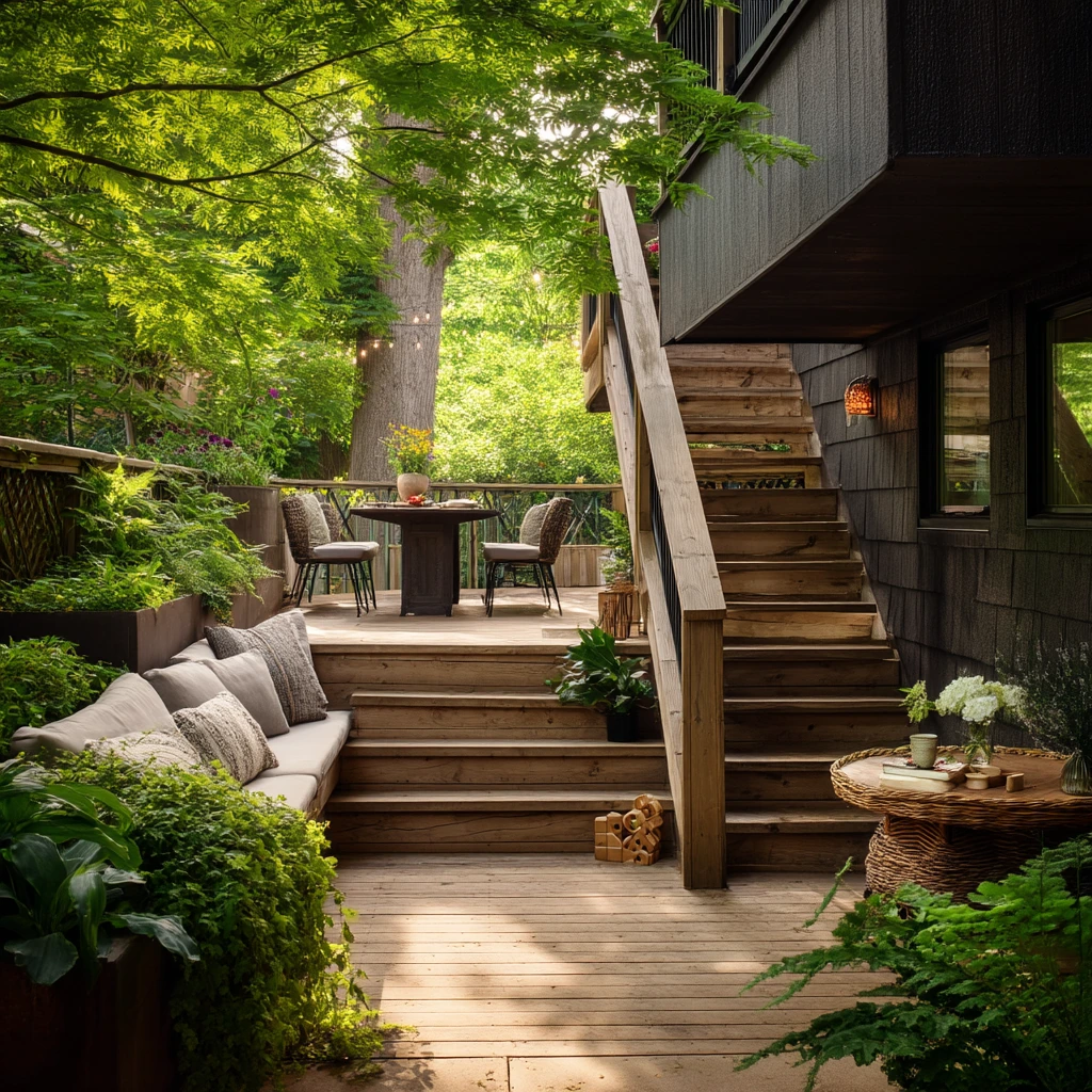 Multi-Level Deck for Different Age Groups