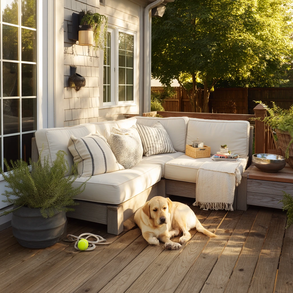 Pet-Friendly Deck for Daily Life