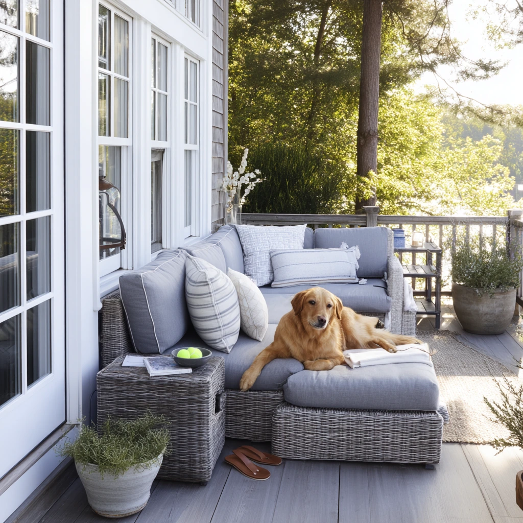 Pet-Friendly Deck for Daily Life