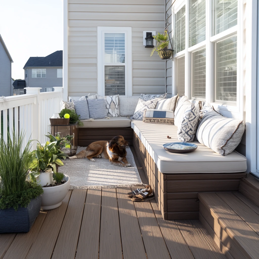 Pet-Friendly Deck for Daily Life