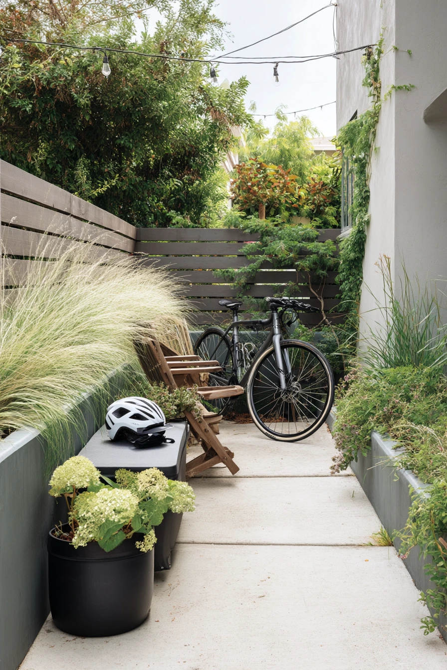 Renter-Friendly Raised Border in Pots