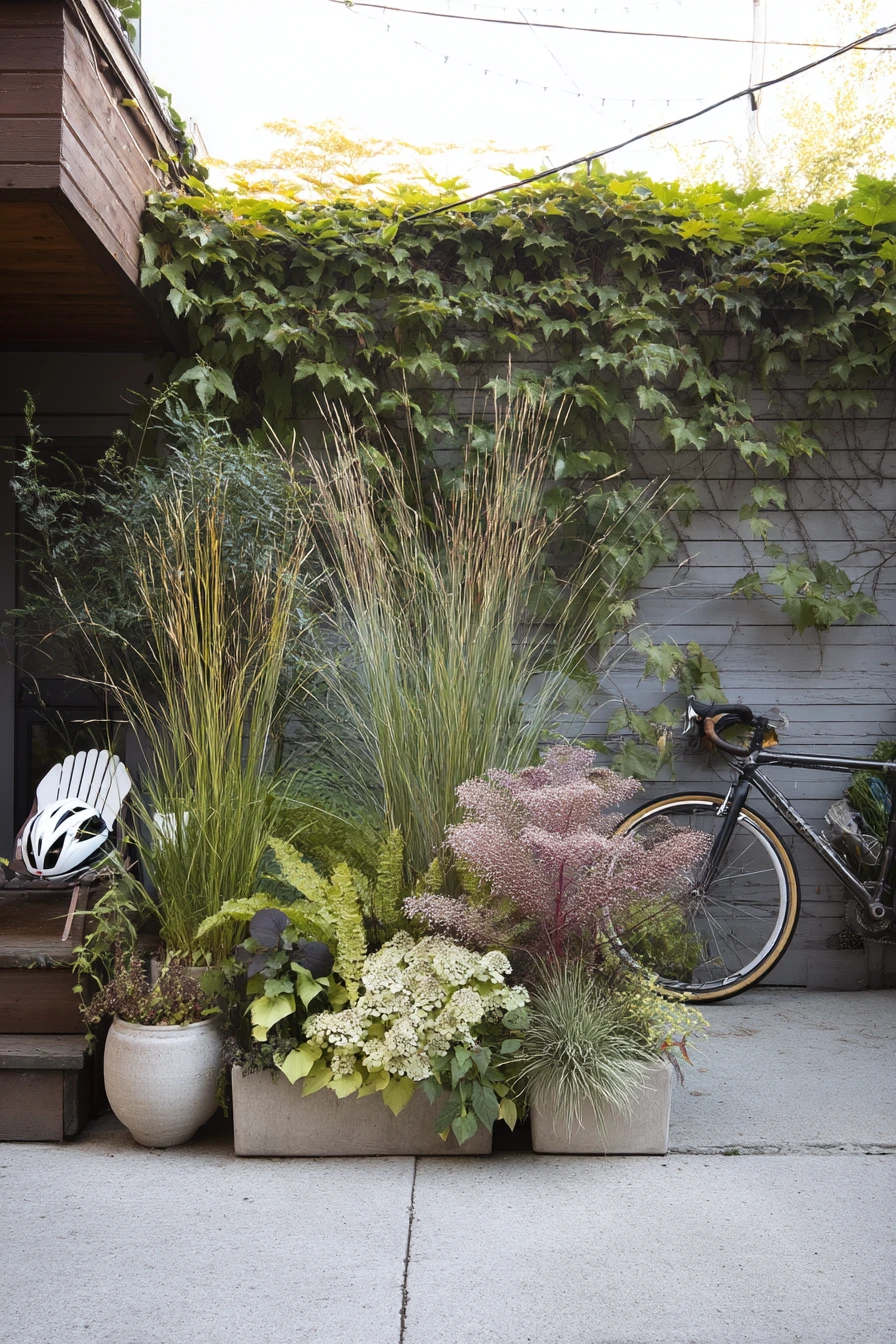 Renter-Friendly Raised Border in Pots