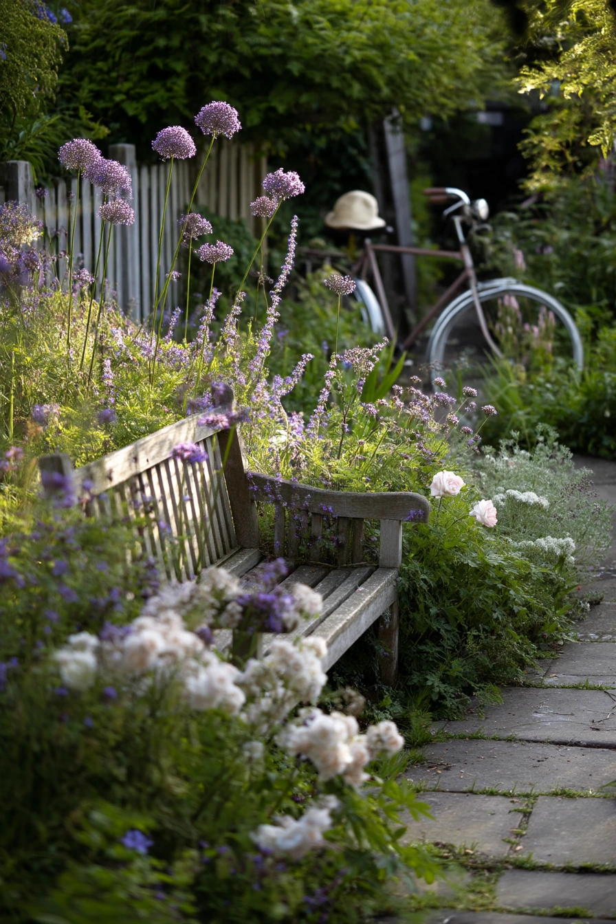 Modern Cottage Border with Easy Care Color