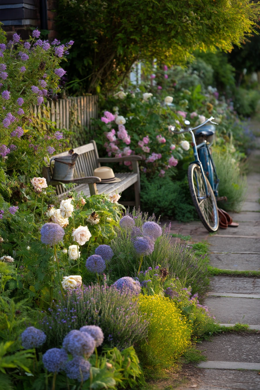 Modern Cottage Border with Easy Care Color