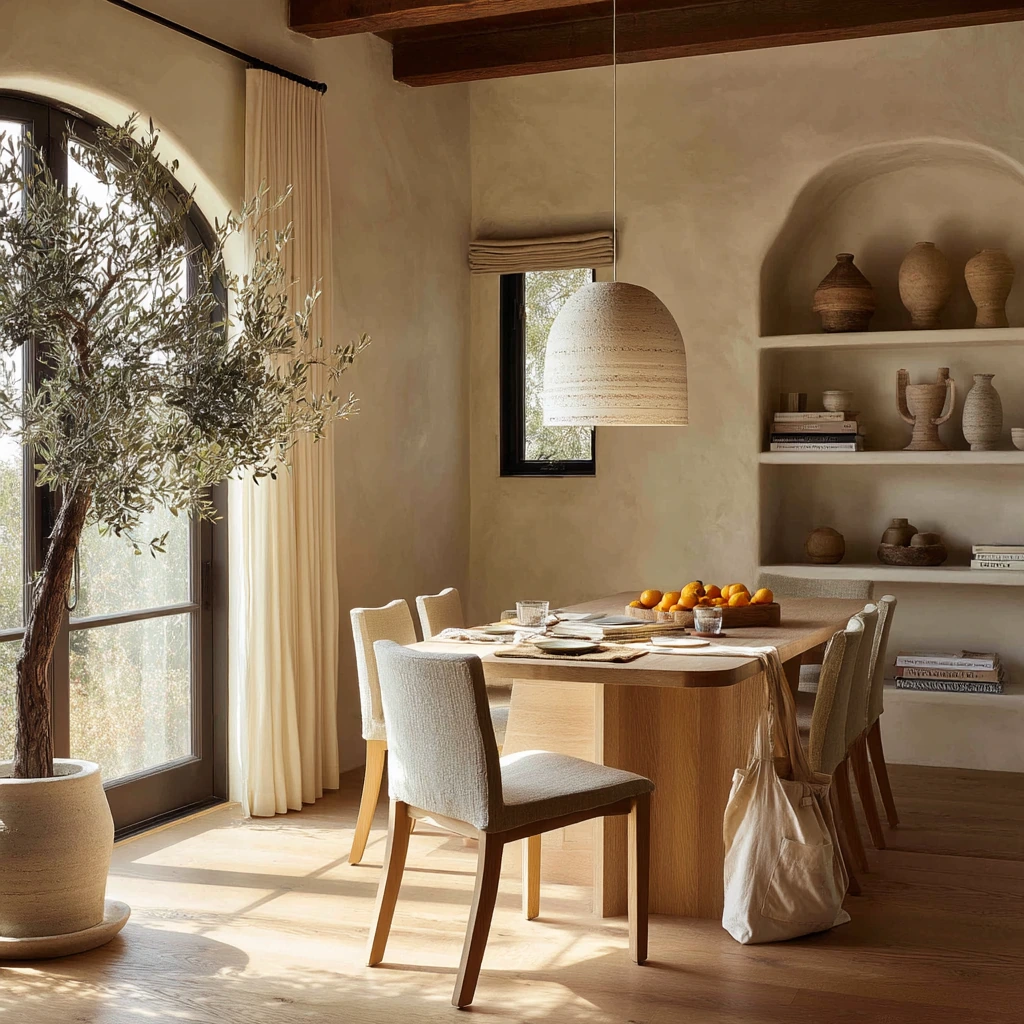 Modern Organic Dining Room for Everyday Meals