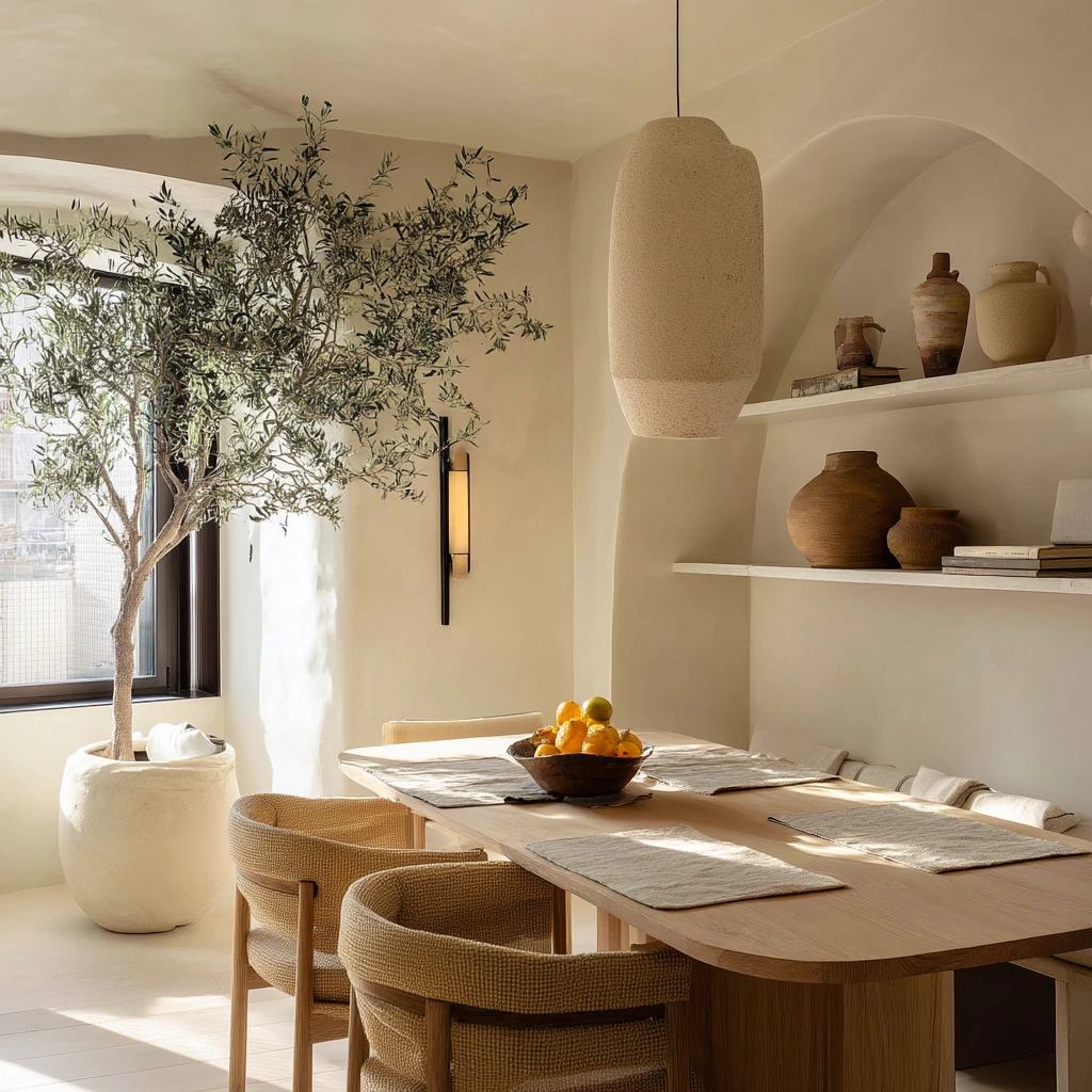 Modern Organic Dining Room for Everyday Meals