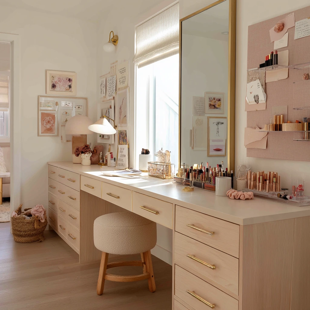 Shared Vanity for Two Sisters