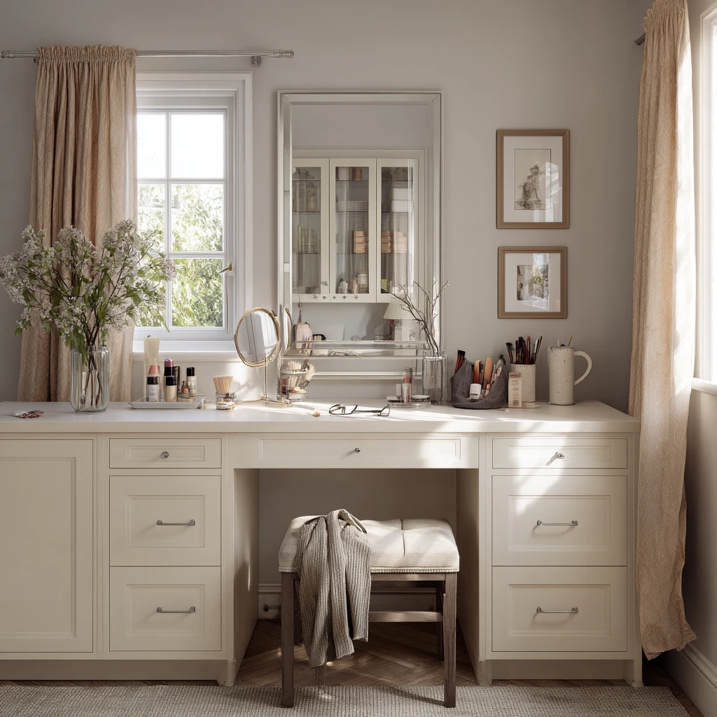 Mature Beauty Corner for Daily Rituals
