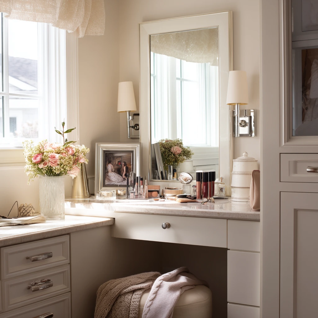 Mature Beauty Corner for Daily Rituals